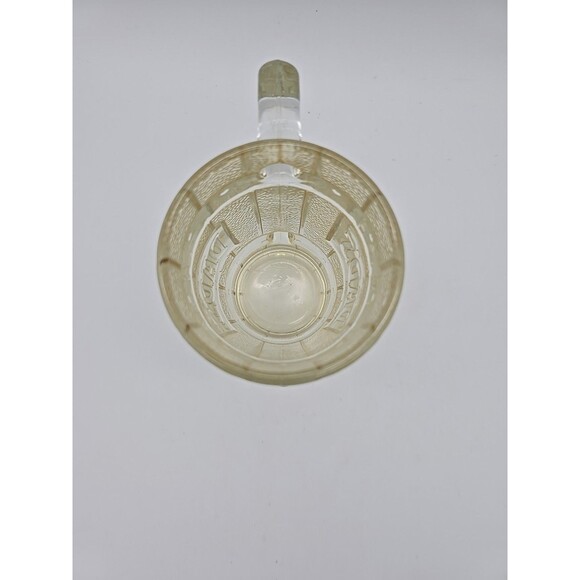 Vintage DAD'S ROOT BEER Amber & Clear Barrel Shaped Heavy Glass Mug 5.25" Tall - Picture 5 of 10